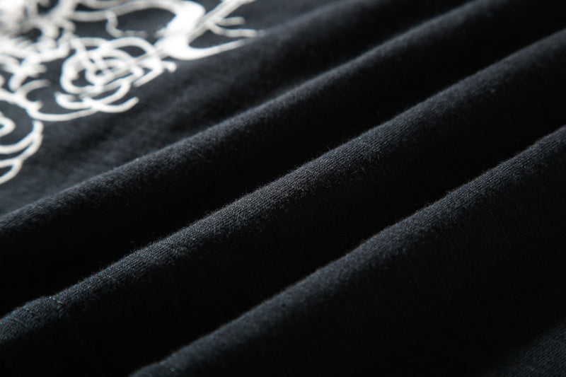 Ukiyo-e embroidery short sleeve