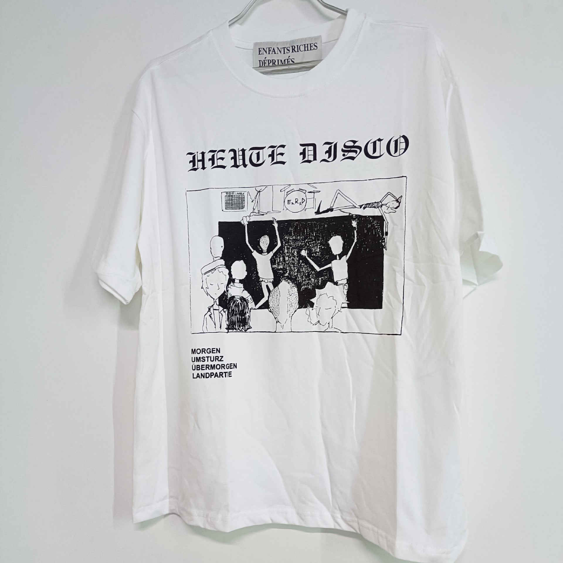 Street Punk Loose Short-sleeved T-shirt