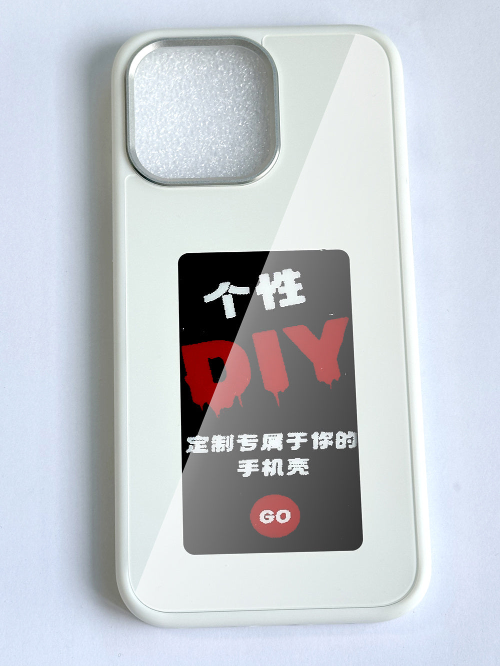 Suitable For 14 ProMax Black Technology NFC Intelligent Ink Screen DIY Custom Fall Protection Case