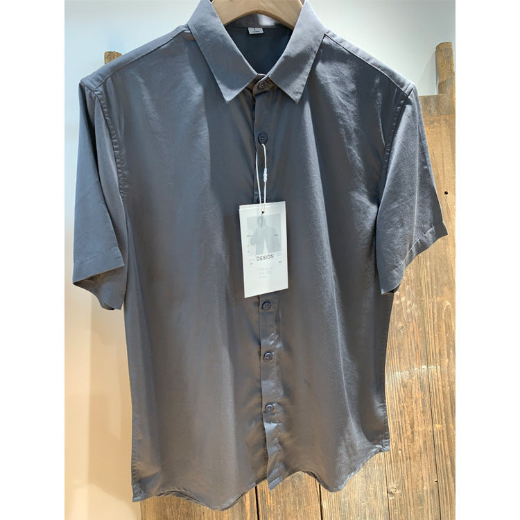 Men's Cool Short Sleeve Shirt Loose