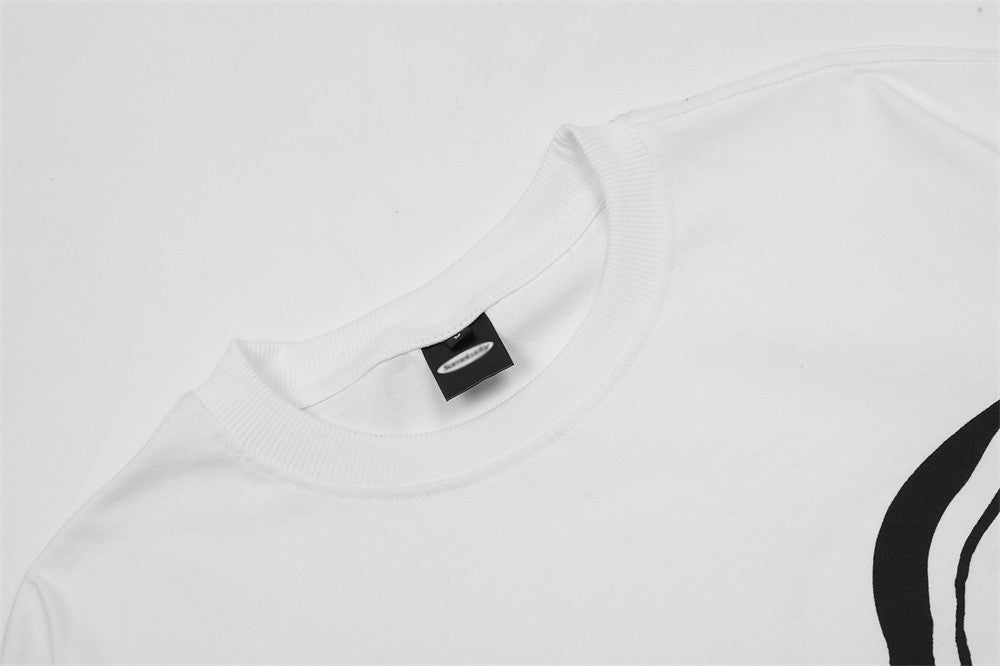 Creative Design Printed Short-sleeved T-shirt For Men