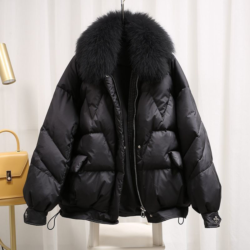 Plus Size Women's Clothing Fat Sister Winter Cotton-padded Coat Cotton Jacket