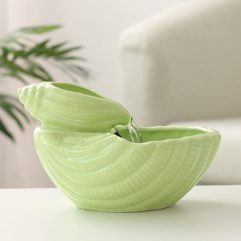 Cat Water Dispenser Ceramic Automatic Circulating Feeding Without Current Movement