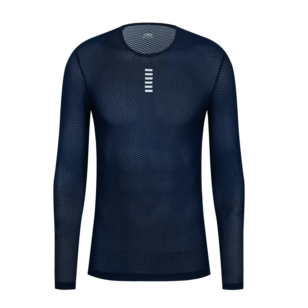 Men's Cycling Wear Solid Color Breathable Short Sleeves