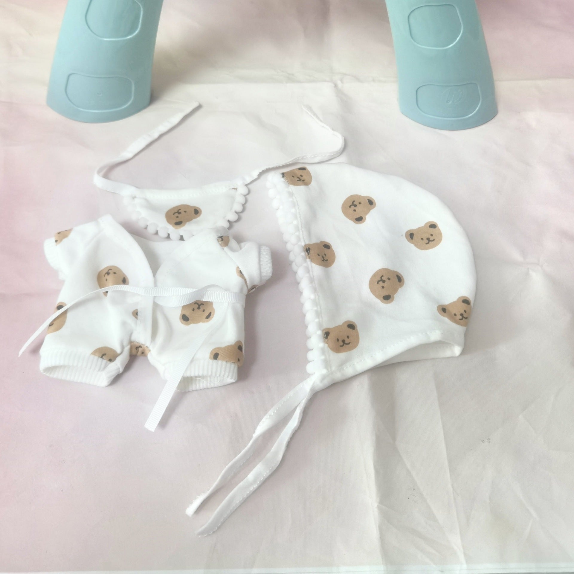 20CM Cotton Doll Costume Bear Clothes