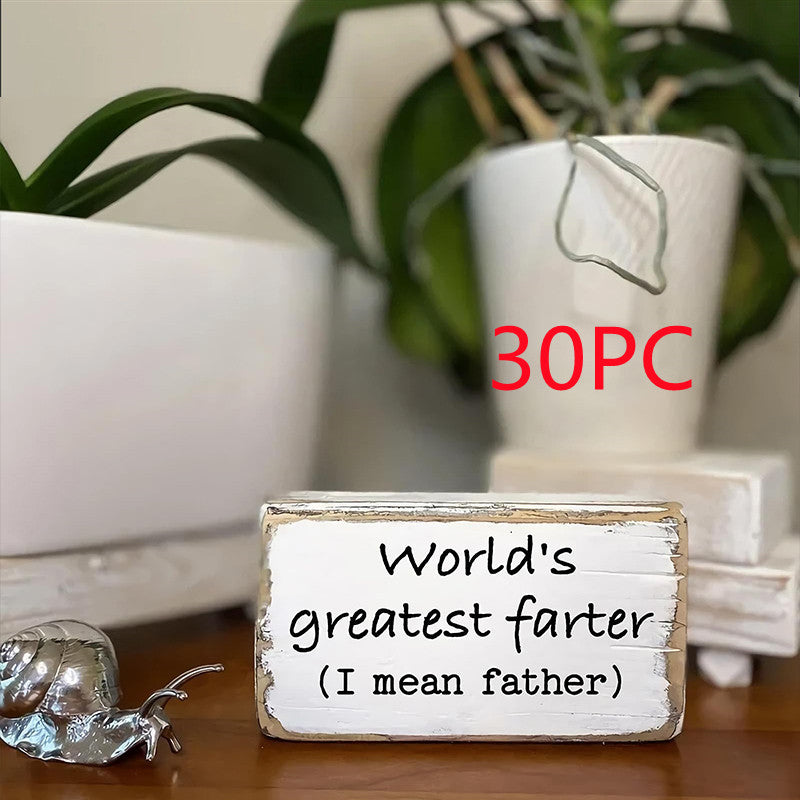 English Letters Desktop Ornaments