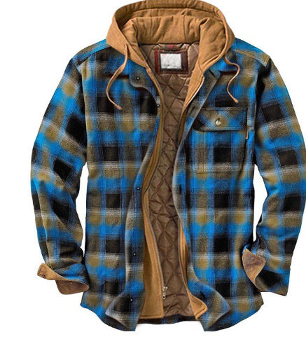 Non-Positioning Printed Loose Hooded Jacket Coat Shirt