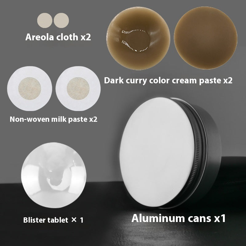 Anti Glare And Traceless Solid Silicone Nipple Patch