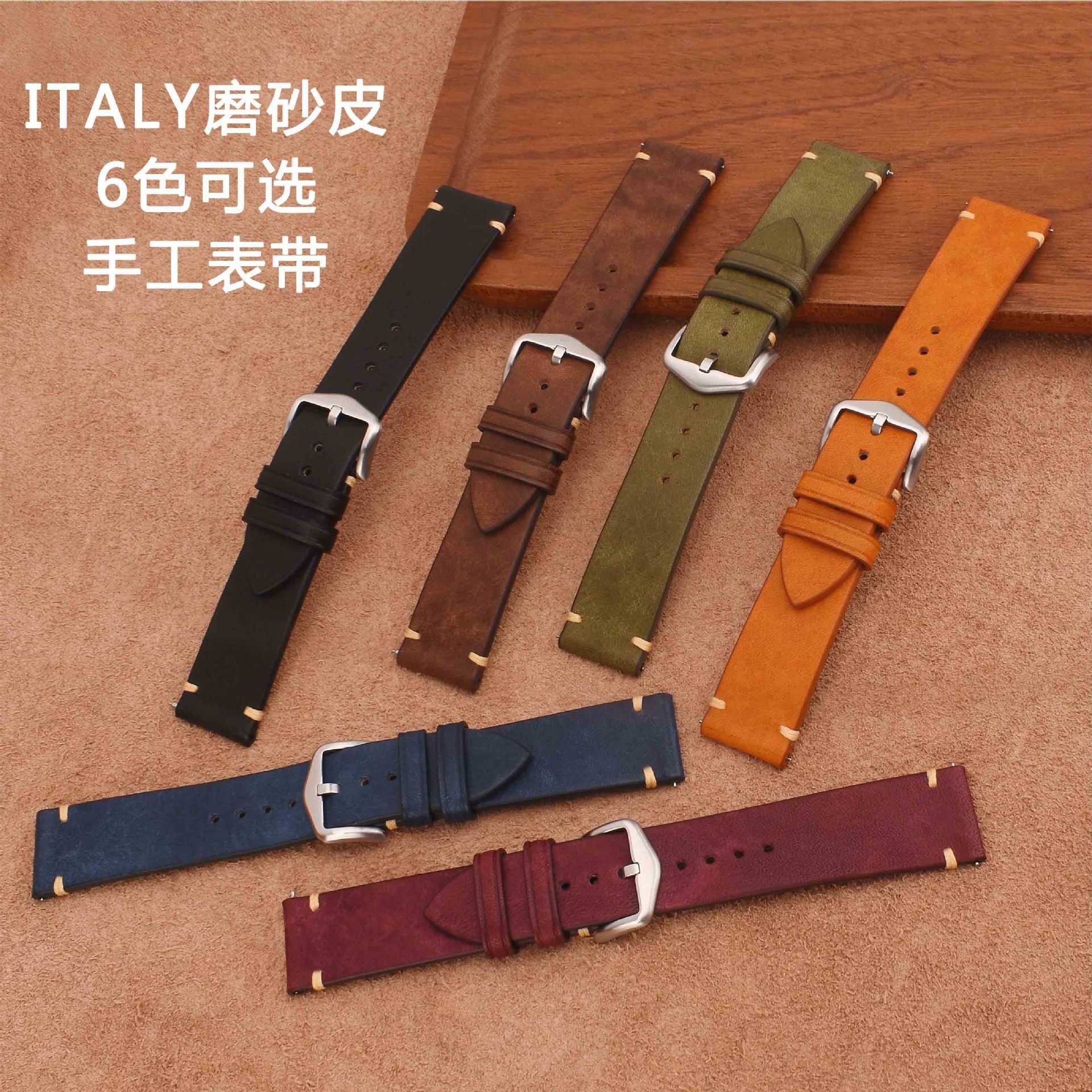 Frosted Cowhide Wristband Men And Women