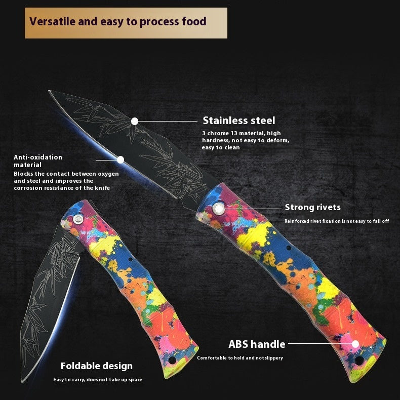 Folding Outdoor Portable Fruit Knife
