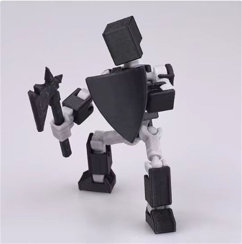 3D Printing Multi-movable Joint Doll Decoration