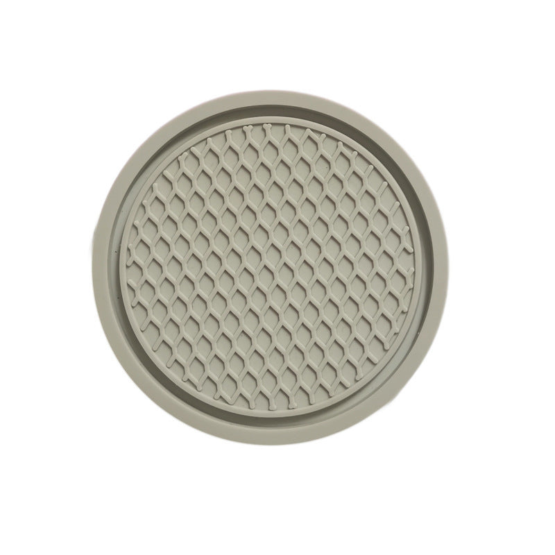 Cross-border Car Coaster A Large Number Of Spot Car PVC Heat Insulation Non-slip Mat Car Water Cup Mat