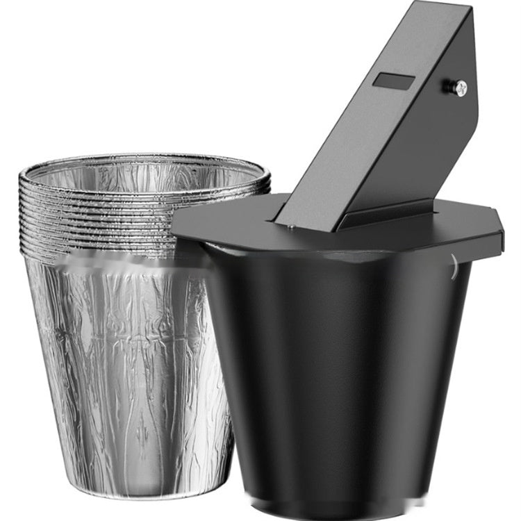 Smoked Drip Bucket With Lid Grease Catcher