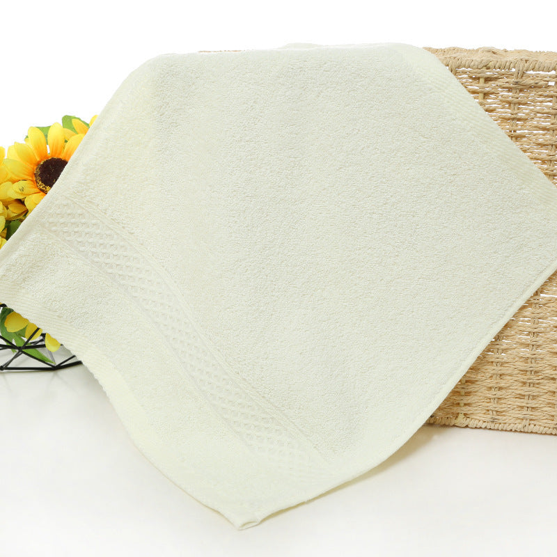 12-color Square Scarf Pure Cotton Plain Small Towel Square