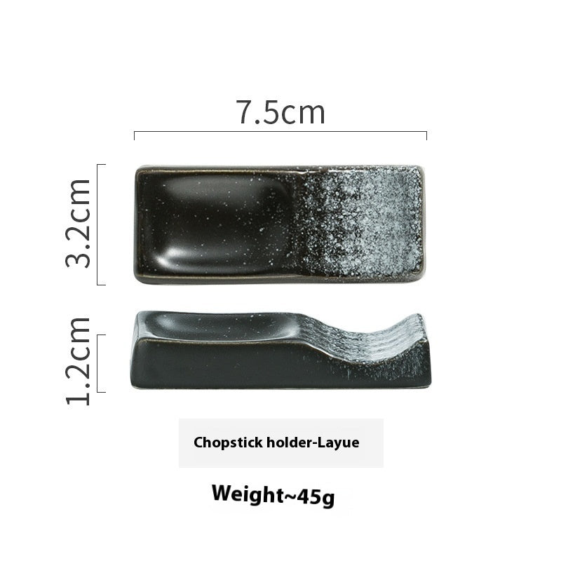 Ceramic Dual-use Dedicated Chopstick Holder Support