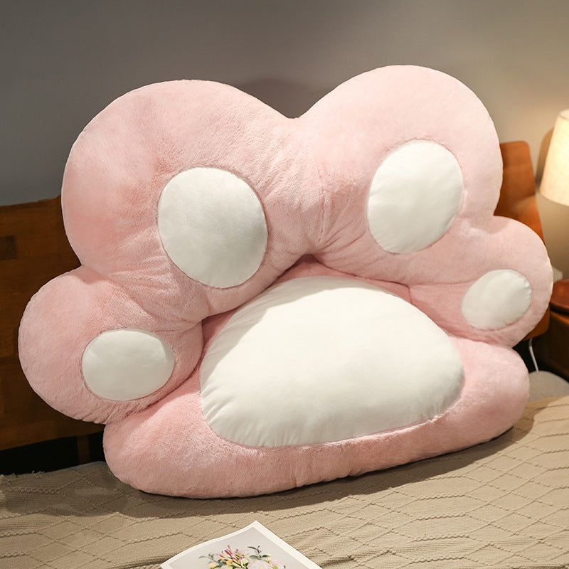 Cute Bear Paw Pillow Bedside Cushion