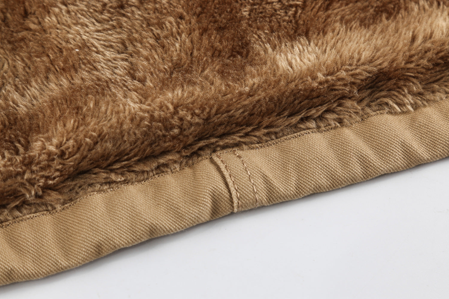 Plus Velvet Thickening Trend Fashion Multi-pocket Brief Quilted Jacket