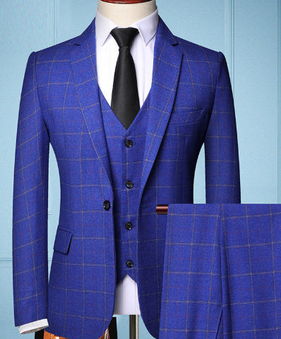 Three-piece suit for men