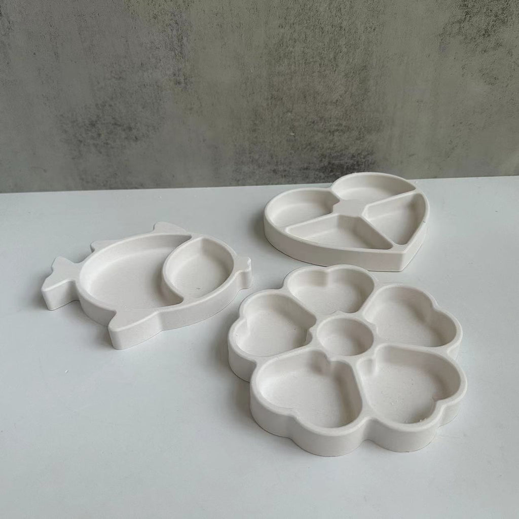 Tray Silicone Mold Gypsum Dish Epoxy Mold