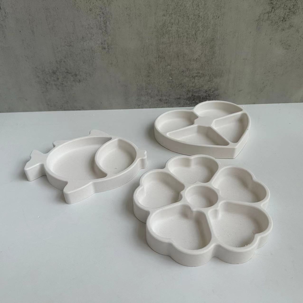 Tray Silicone Mold Gypsum Dish Epoxy Mold