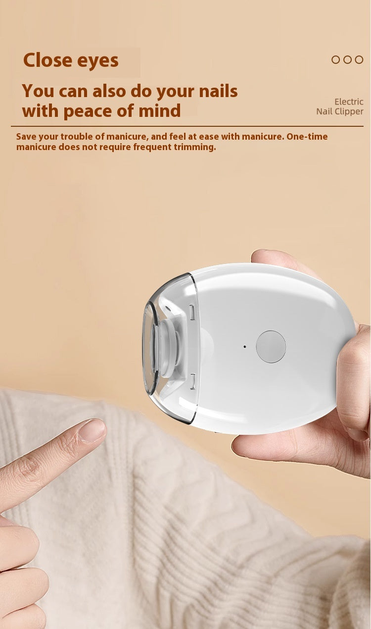 Baby Electric Nail Grinder USB Charging Household Nail Clippers