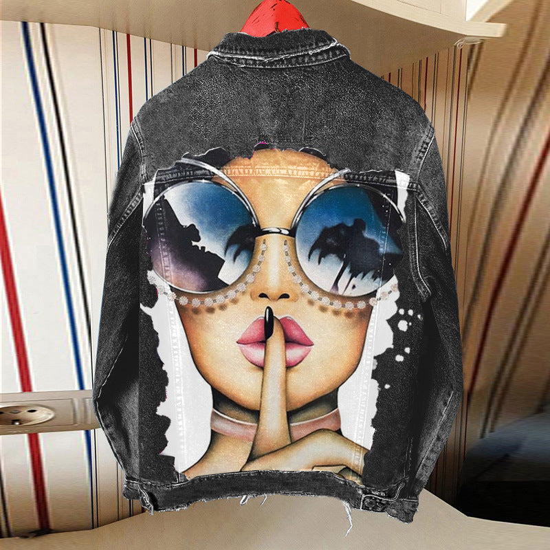 Women's Fashion Casual Denim Jacket