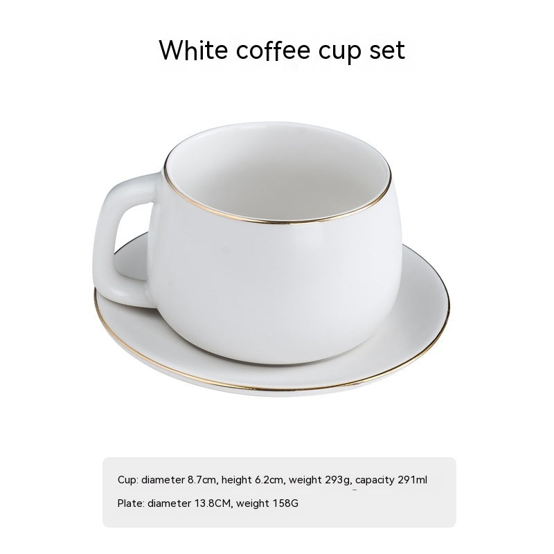 Home Stylish Matte Ceramic Coffee Cup Set