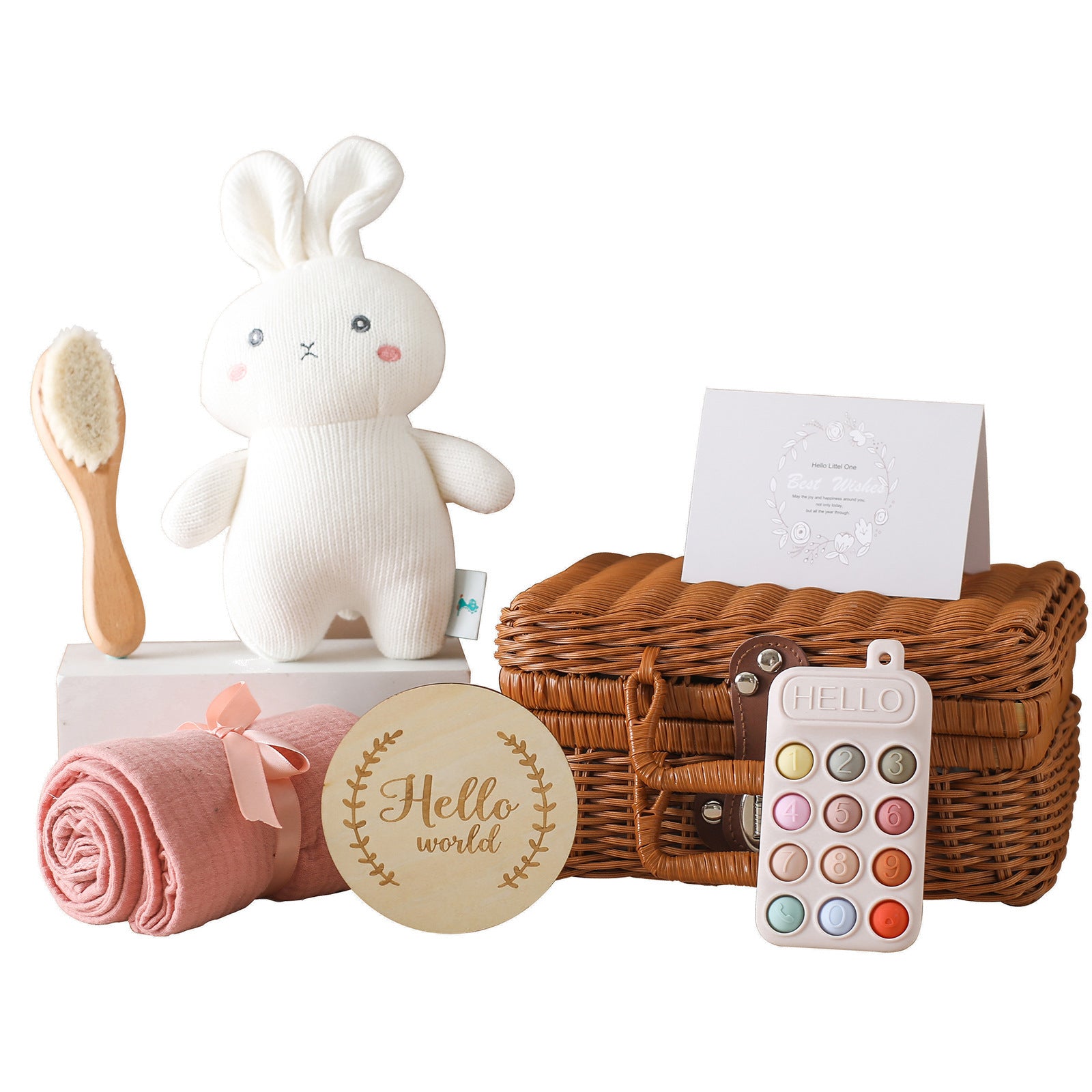 Baby Full-year Photo Commemorative Bath Doll Set