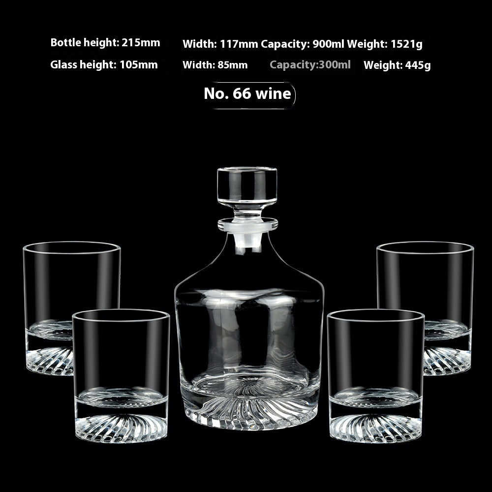 Creative Whiskey Liquor Glass Suit