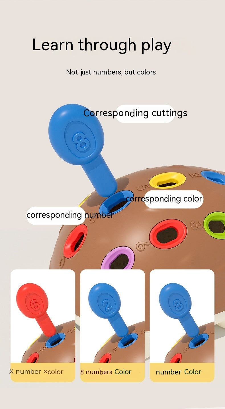 Fine Motor Training Toys Early Childhood Education Hand-eye Coordination Splicing Little Hedgehog
