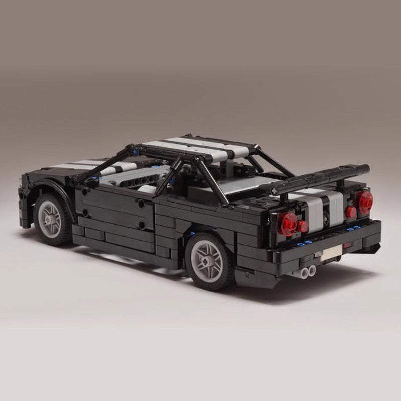 R34 Sports Car Remote Control Building Block Toy