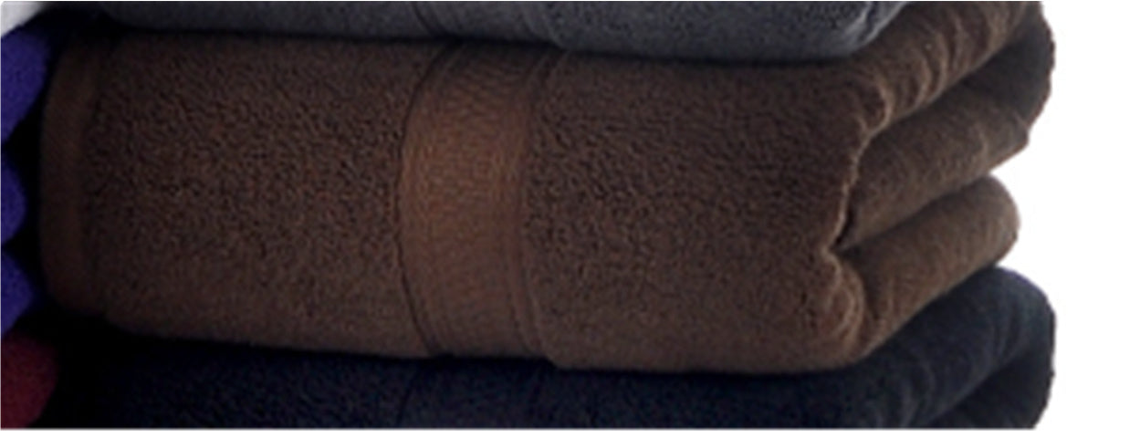 Plain Pure Cotton Bath Towel Household