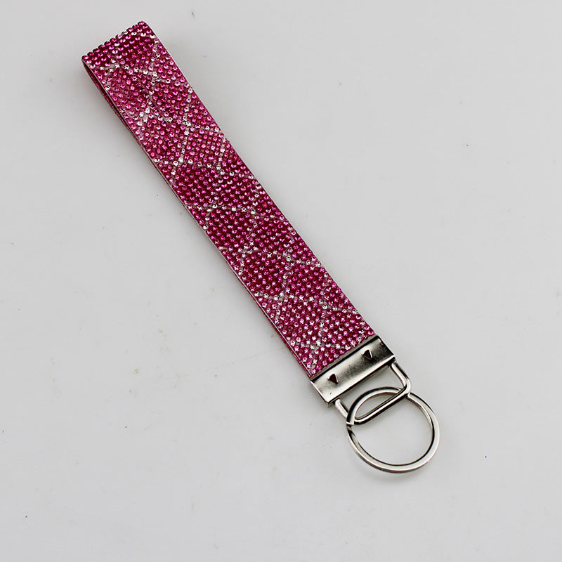 Diamond Background Color Is Sequined Wrist Strap