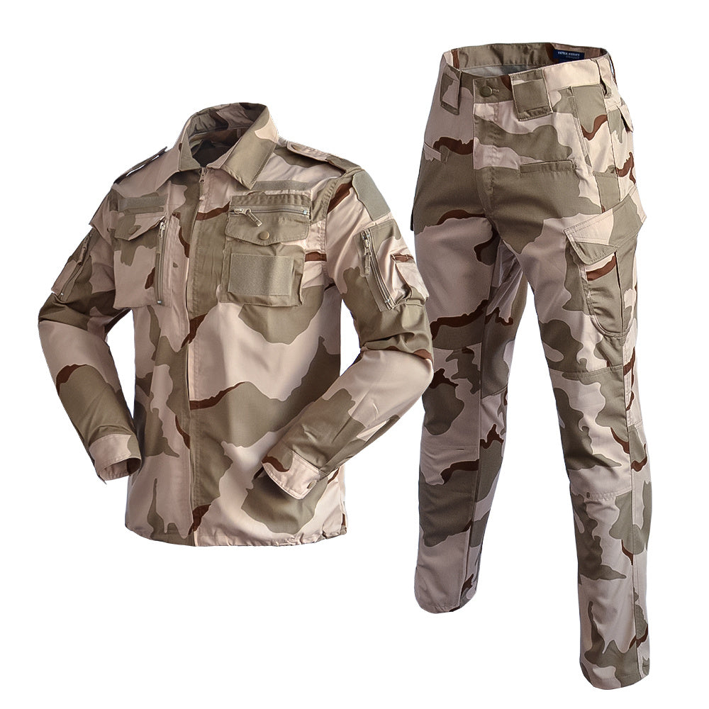 Field Camouflage Color Long Sleeve Suit