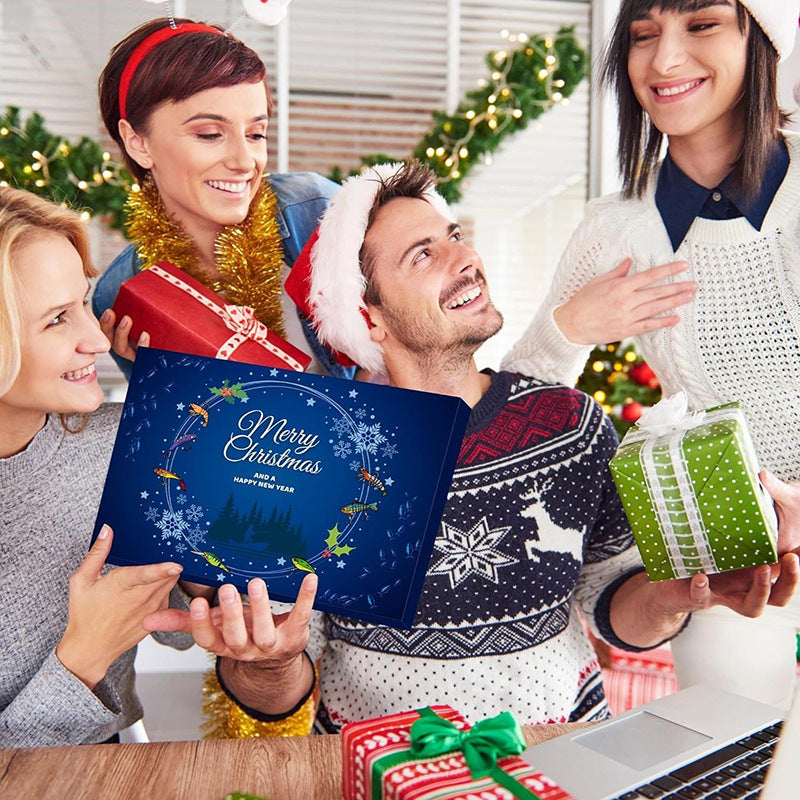 24 Pieces Of Fishing Gear Lure Hooks Suit