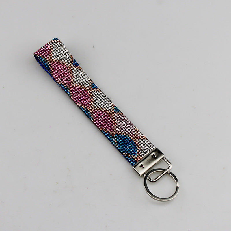 Diamond Background Color Is Sequined Wrist Strap