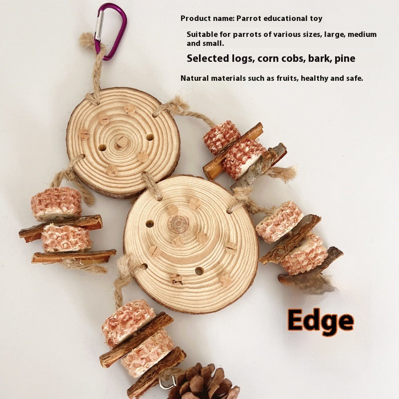 Bird Toys Tear And Relax Pineapple Decorative Pendant