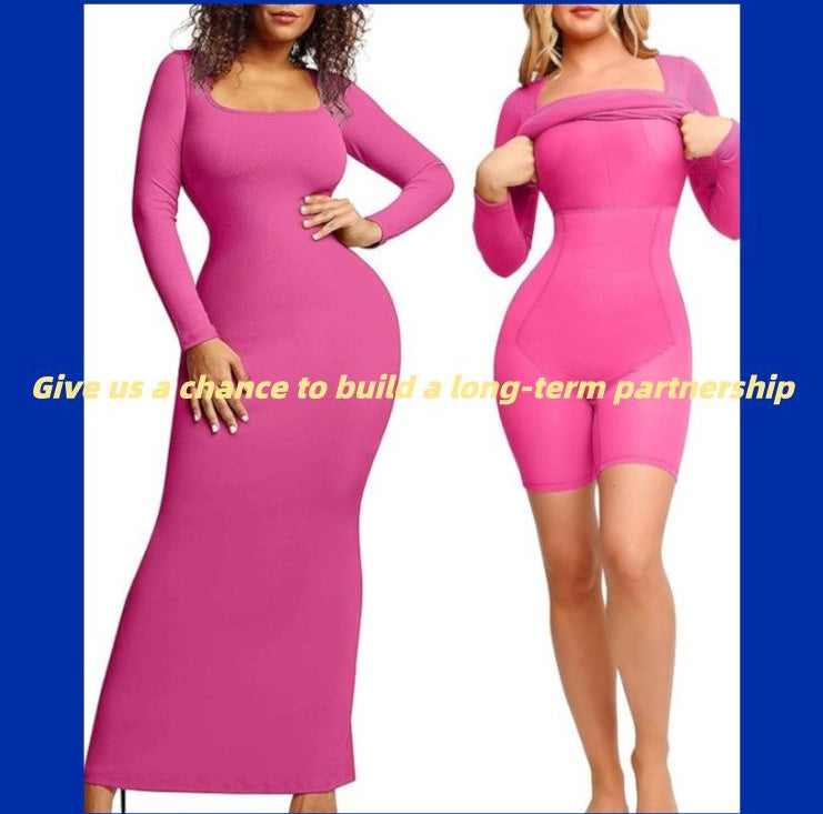 Oversized Buttocks Lifting Strap Dress Body Shaping Garment