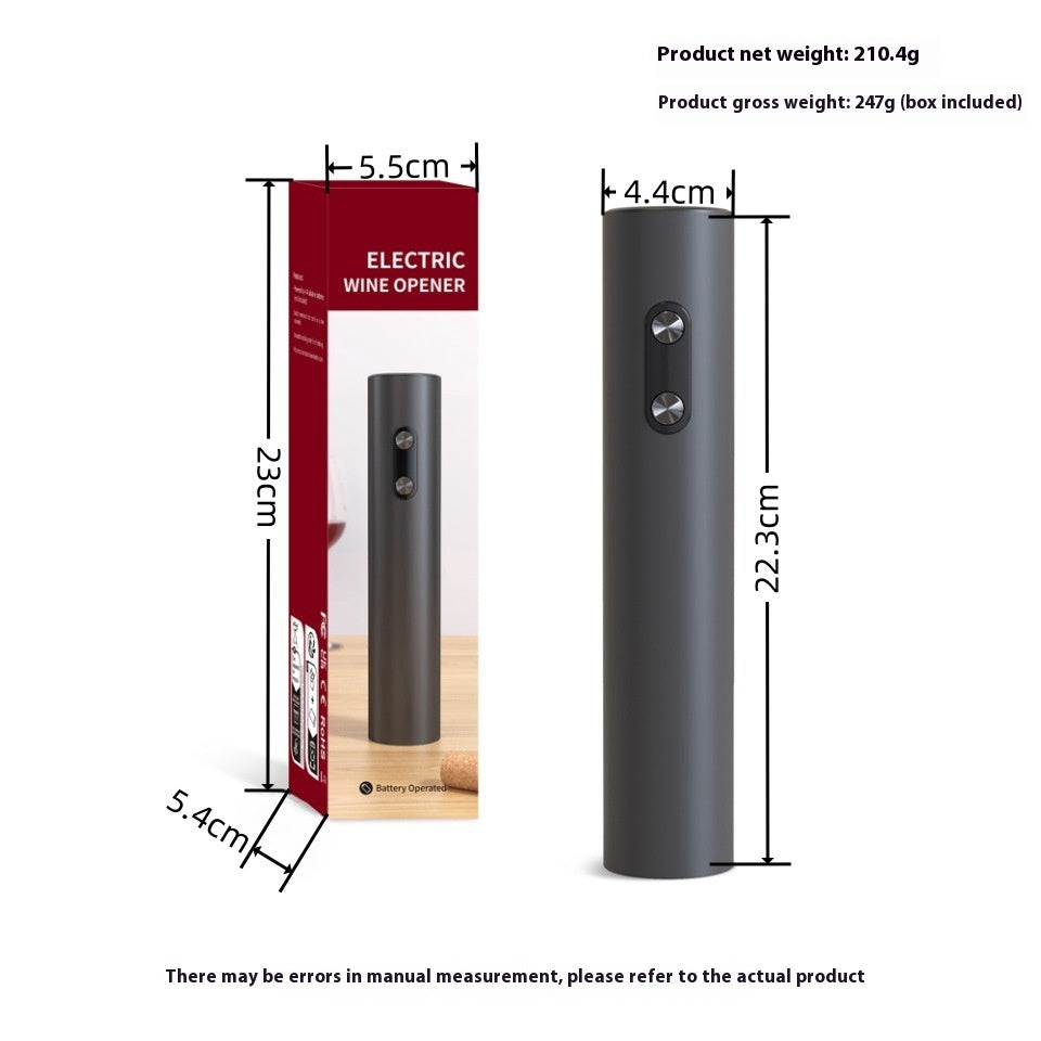 Electric Wine Bottle Opener Suit Automatic Wine Bottle Screwdriver