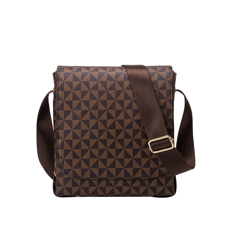 European And American Fashion Men's Flap Shoulder Bag
