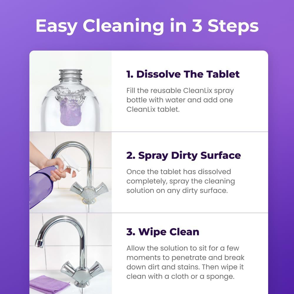 Cleanlix Cleaner For Instant Stain RemovalCleanlix Cleaning Agent