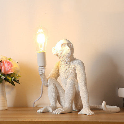 Shop Decoration Lights Animal Twine Monkey Chandelier
