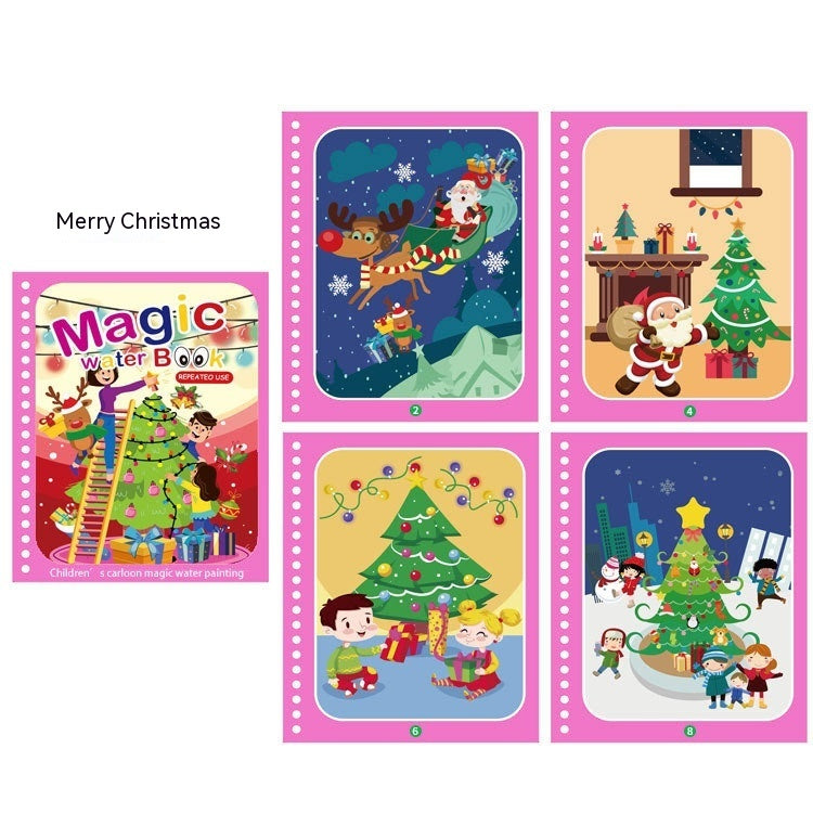 Children's Diy Magic Water Picture Book