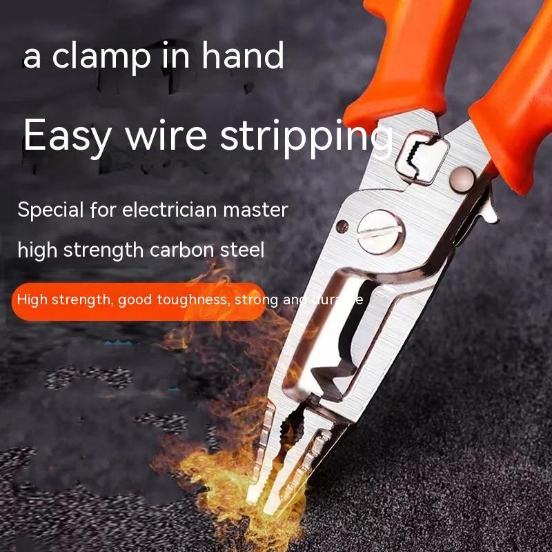 Stylish 7-in-1 Multifunctional Wire Stripping Pliers