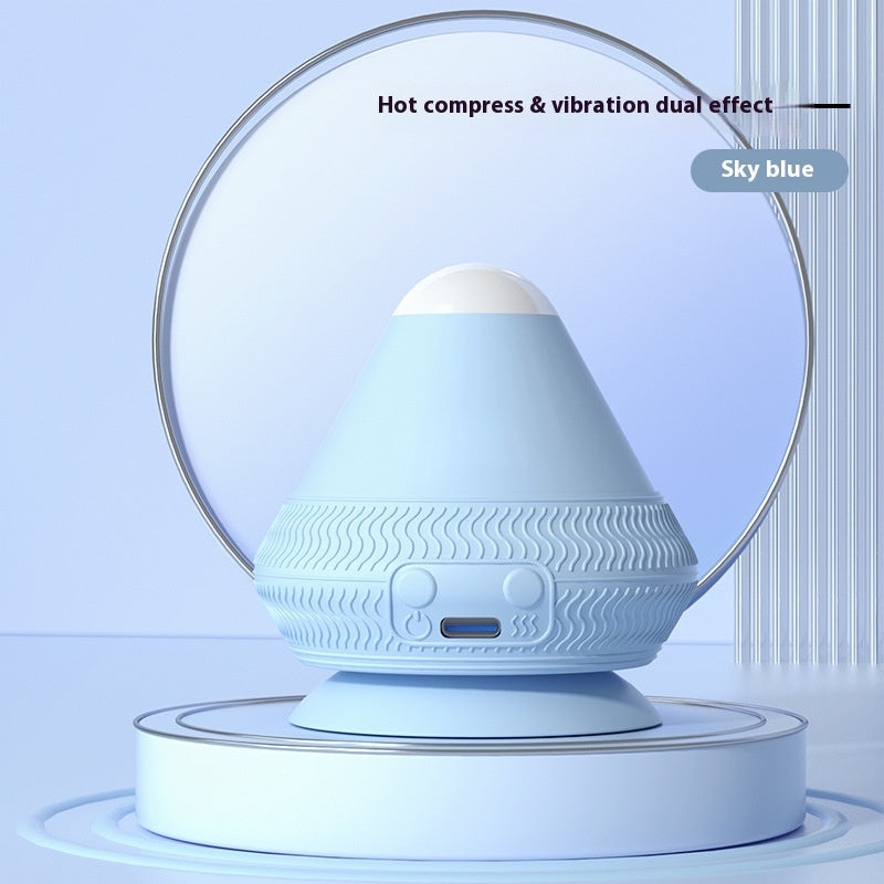 Electric Adsorption Massage Ball Massager Vibration Hot Compress Foot Sole Muscle Relaxation Through Membrane