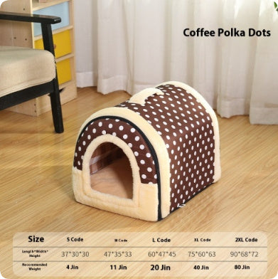 Four Seasons Universal Dog Pet Supplies Cat Nest Removable And Washable