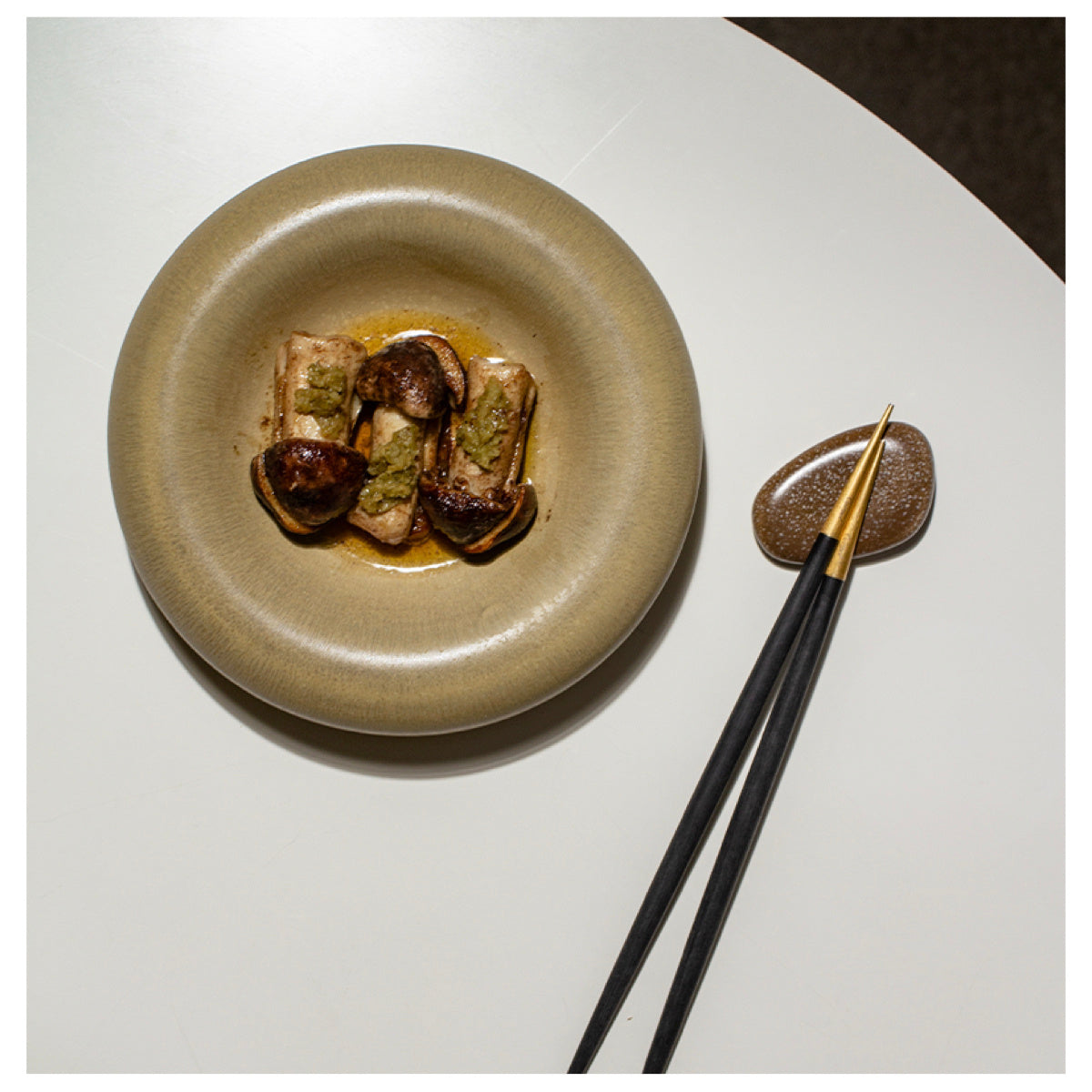 Nordic Kiln Baked Thick Bread Plate Deep Plates Restaurant Retro Cold Dish Bowl