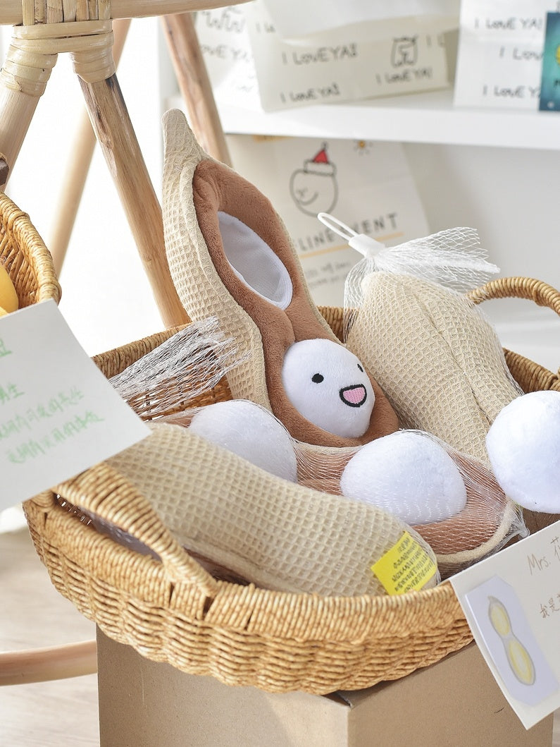 Dog Puzzle Hidden Food Toy Ring Paper Sound Alone