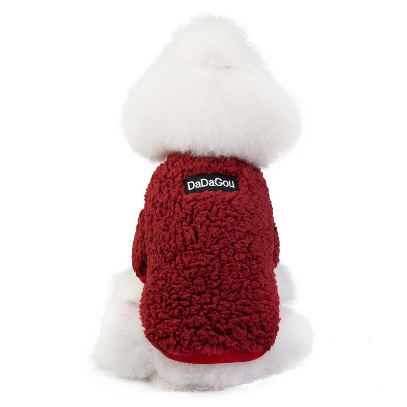 New Style Warm Fleece Clothes For Puppies