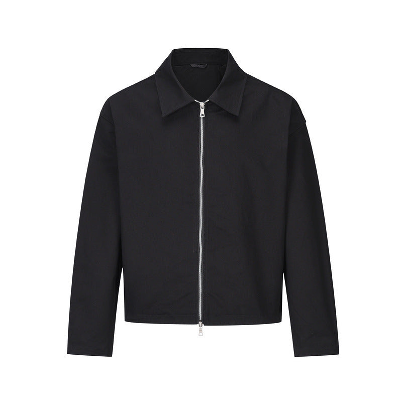 Men's Fashion Short Zip Jacket
